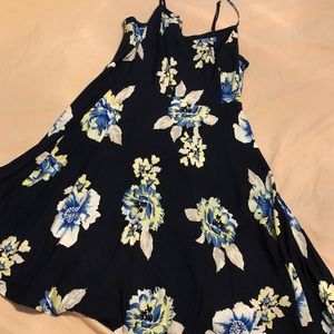 A women’s floral dress